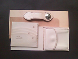 レザークラフト教室（革手縫い教室）・二つ折り財布